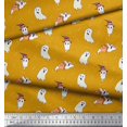 thumbnail image 3 of Soimoi Poly Georgette Fabric Ghost Halloween Print Sewing Fabric Yard 52 Inch Wide, 3 of 3