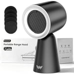 Portable Range Hood Wumorlt 12° Adjustable 3-Speed Black