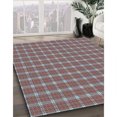 thumbnail image 3 of Ahgly Company Tapis d'Intérieur Lavable en Machine Carré Transitionnel Gris Foncé, 6 Pieds Carré, 3 of 7