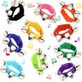 thumbnail image 2 of Staron 2 Pcs Instruments de Percussion Clochettes de Poignet Clochettes à Grelots Clochettes Musicales de Fête Clochettes de Cheville Cadeaux d'Anniversaire Jouets, 2 of 7