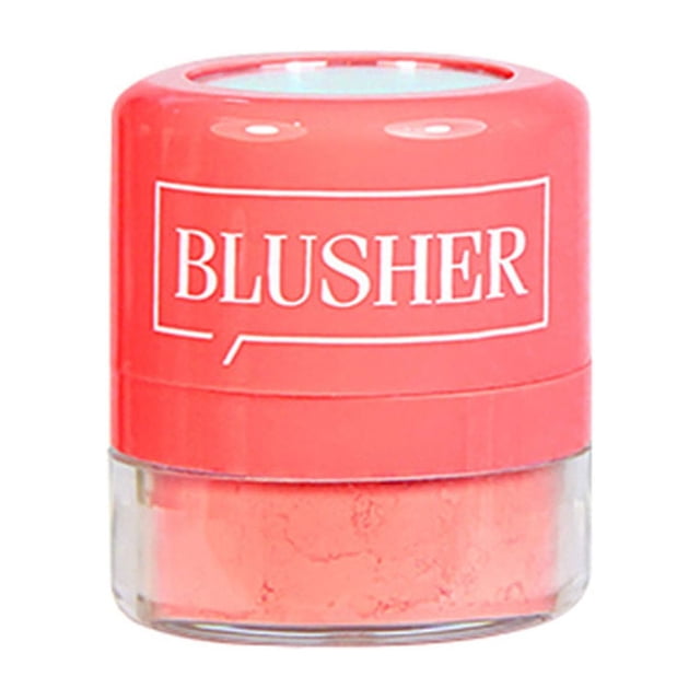 FcBaudy Blush for Cheeks, Rose Powder Blush Loose Powder Blush Cushion Blush Natural Blush Bright Shimmer Cheek Blush Highly Pigmented Blush Makeup Easy Makeup Blush For All Day Wear A blush