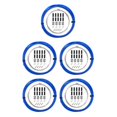 thumbnail image 3 of mmirethe Blue Durable Brake Cable Set For Bicycles Carbon Steel And High Performance Fitment BicyclesBrake 5Set, 3 of 3