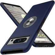 KOMI for Google Pixel 8 Pro Case, Slim Tough Rugged Shockproof Protective Pixel 8 Pro Phone Case with Metal Ring Kickstand for Google 8 Pro Case, Blue