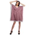 thumbnail image 2 of Moomaya Robe Courte de Caftan de Plage, Robe de Couverture Imprimée, Kaftan pour Femmes, Tenue de Plage, Couverture, 2 of 4
