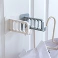 thumbnail image 2 of Laundry Rack, Clothes Hanger, Punch-Free Adhesive Laundry Rack Laundry Drying Rack For Home Door, Wall Drying Supplies Storage Shelf Bathroom, 2 of 8