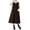 AA-Coffee, variant on QATAINLAV Women's Corduroy Button Down Tank Dress Casual Crewneck Sleeveless Pinafore Dresses Over Knee Long Overall Dress with Pockets Coffee XXXL Lightening Sales