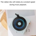 thumbnail image 2 of Turntable Universal Multicolor Wireless Speaker Stereo Sound Supplies Wireless Multifunction Box Charging Record Player Home Studio Desktop Hotel Shop Green, 2 of 9