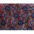 thumbnail image 4 of oneOone Georgette Viscose Fabric Leaves & Floral Block Fabric Prints By Yard 42 Inch Wide, 4 of 5