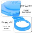 thumbnail image 4 of HONMEET Washer Fluid Cap Windshield ABS Blue 1Pcs for Car Owners Prevent Leaks, 4 of 7