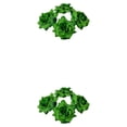 thumbnail image 4 of Decodeary 50pieces Low Maintenance Soft Texture Fabric For Albums And Decorations Realistic Appearance Fiber Wide Application Deep Green 4.5cm 2Set, 4 of 6