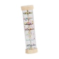thumbnail image 3 of TISHITA Beaded Rainmaker Montessori Educational Toy Rain Stick for Babies Travel Toy Light Color, 3 of 8