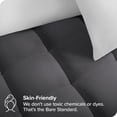 thumbnail image 2 of Bare Home Mattress Pad - Breathable Cotton Top - 21" Deep Pocket - King, Gray, 2 of 9