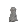 thumbnail image 4 of Décor de Jardin Statue d'Animal Chien Assis Recourbé Gardien Tranquille Statue Commémorative pour Animal de Compagnie, 4 of 5