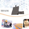 thumbnail image 4 of Heated Chair Cushion, USB Powered Grey Warm Chair Pad 3 Temperature Adjustable  for Outdoors for Office, 4 of 7