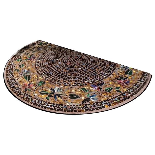 Entrance Door Mat Welcome Mat Front Door Rugs Outdoors Semicircle