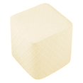 thumbnail image 3 of Langgg Foot Rest Stool Covers Stool Protector with Stretch Ottoman Elastic Bottom covers slipcover for Living Room Light Yellow, 3 of 8