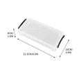 thumbnail image 4 of Boovnll Plastic Pencil Box - Large Capacity Stackable Clear Snap-Tight Lid Pencil Box for Pencil Markers - Storage Box for Home, Office Supplies, Pencil Case, 4 of 8