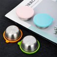thumbnail image 4 of 1 Set Of Covered Container Sealed To Hot Pot Dipping Bowl Small Cup Household Items Reusable Stainless Steel Food Container, 4 of 8