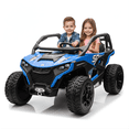thumbnail image 1 of KidsVIP 24V Power MX 2-Seater Kids 4X4 Ride-On  Buggy W/ Rubber Wheels & Remote, 1 of 10