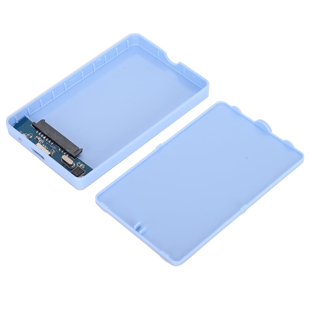 External Hard Drive Disk Enclosure,1TB 2.5 Inch HDD SSD,Portable Tool Free HDD Box With LED Light,Hot Plug Hard Drive Disk Enclosure For Win98/SE/ME/2000/XP Ect