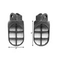 thumbnail image 3 of Krator MX Foot Pegs Motocross Dirt Bike Footrests L & R Compatible with 2000-2007 Suzuki DR-Z 400S, 3 of 5