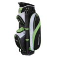 thumbnail image 1 of Prosimmon Tour 14 Way Cart Golf Bag Black/Green, 1 of 3