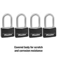 thumbnail image 3 of Master Lock 1-9/16” Covered Solid Body Padlock with 1-1/2” Shackle, 3 of 5