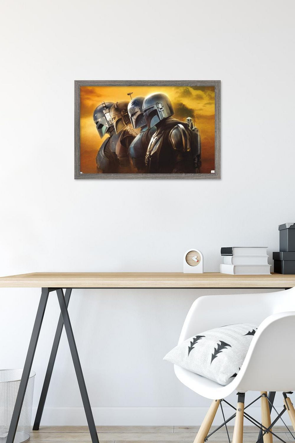 Star Wars: The Mandalorian Season 3 - Helmets Wall Poster, 22.375" x 34"