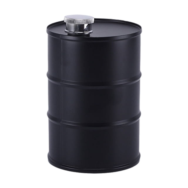 Lksixu Mini Wine Barrel Wine Decanter 750ml Capacity Wine Decanter Originality Wine Decanter Stainless Steel Cylindrical Wine Decanter Kitchen Gadgets