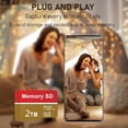 thumbnail image 2 of 2000 Micro SD Card,2000 Memory Card,2T Micro SD Memory CardS Fast Speed TF Card Class 10 Free SD Card Adapter, 2 of 6