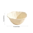 thumbnail image 3 of Flower Shaped Ceramic Bowl, 15.3 cm Bowl for Rice Meals Desserts Snacks, Dishwasher Safe, Breakfast Fruit, Kitchen Dinner Party, Housewarming Gift, 3 of 9