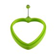 thumbnail image 1 of Agiferg Silicone Heart-shaped Rings Pancake Mold With Handles Nonstick Frying, 1 of 5