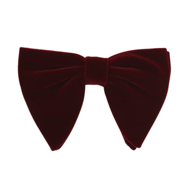 tredstone Fashionable Velvet Bow Tie With Buckle Exquisite Craft High-end Texture No Loose Thread No F