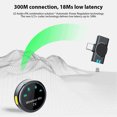 thumbnail image 4 of Graflsoa Microphone Sans Fil Magnétique à Pince 2,4 g avec Étui de Chargement, Configuration à Double Micro, Réduction de Bruit Intelligente, Faible Latence de 29 Ms, Autonomie de 8 Heures, USB‐C Prêt à l'Emploi pour Diffusion Mobile et Vidéo, 4 of 6