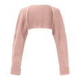 thumbnail image 4 of Women's Ribbed Knit Crop Cardigan Long Sleeve Open Front Loose Fit Drop Shoulder Lightweight Comfortable Sweater Top, 4 of 4
