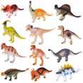 thumbnail image 1 of Toy Kit Toymytoy 12pcs PVC Cartoon Animal Dinosaur Toy Figure Model Preschool Kids Toy, 1 of 8