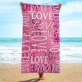thumbnail image 4 of CEHVOM Microfiber Beach Towel Super Lightweight Colorful Bath Towel Sandproof Beach Blanket Multi-Purpose Towel For Travel Swimming Pool 30x60 Inch Clearance, 4 of 7