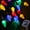 Fraise-Multicolore, variante sur AMERTEERCA Guirlandes Solaires de Noël Extérieures C6 Guirlande Lumineuse Fraise 50 LED Guirlandes Féeriques de Noël à Énergie Solaire Rechargeables Gard