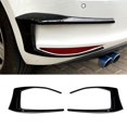 thumbnail image 4 of For -Golf 7 MK7 GTD 2012-2015 Rear Bumper Splitter Canard Fog Lamp Light Air Vent Side Trim Cover Bright Black, 4 of 5