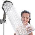 thumbnail image 5 of Boovnll Pomme de Douche, Pomme de Douche Pressurisée Douche Super Pressurisée Pomme de Douche Douche Pomme de Douche Douche Tête Trois Modes, Pomme de Douche avec Poignée, 5 of 5