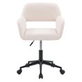 thumbnail image 1 of CorLiving Marlowe Upholstered Task Chair, Off White, 1 of 9