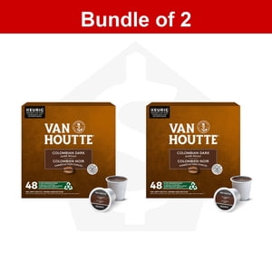 Ensemble de 2 - Van Houtte Cafés colombiens foncés K-Cup, 48 Compte pour les cafetières Keurig 48 nombre (paquet de 1)