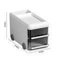 thumbnail image 2 of EGNMCR Office Storage & Organization Desk Storage Box, Desktop Drawer For Office ,Bathroom Counter ,Dresser And Home Sundries Storage,Vanity Organizer, Cosmetic Storage ,Craft Storage Storage Bins, 2 of 5