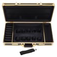 thumbnail image 1 of Hairdressing Tool Case, Security System Barber Case Reasonable Proportions Perfect Applicability Durable  for Trimmers for Travel for Display for Hair Clippers, 1 of 8