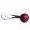 Rouge, variante sur Sonew Outils d'Attirail de Lancer d'Appâts, Poignée de Moulinet, 3 Couleurs Boutons en Aluminium Poignée de Moulinet de Pêche pour Outils d'Attrape de Lancer d'Appâts