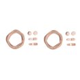 thumbnail image 1 of Maytalsory 2a Set Of 2 Elastic Latex Core Laces Stylish And Reliable Durable And Stylish Light Pink, 1 of 6