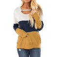 thumbnail image 1 of Tuniques à Manches Longues pour Femmes Sweat-Shirt Coupe Ample, 1 of 6