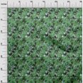 thumbnail image 3 of oneOone Viscose Chiffon Green Fabric Abstract Floral Sewing Craft Projects Fabric Prints By Yard 42 Inch Wide-2rb, 3 of 5