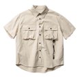 thumbnail image 1 of XDZJLR Chemises pour Hommes Style Workwear Vintage Chemises Amples à Manches Courtes pour Hommes, 1 of 7