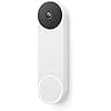 Google Nest Wireless Video " Battery" Doorbell - Snow